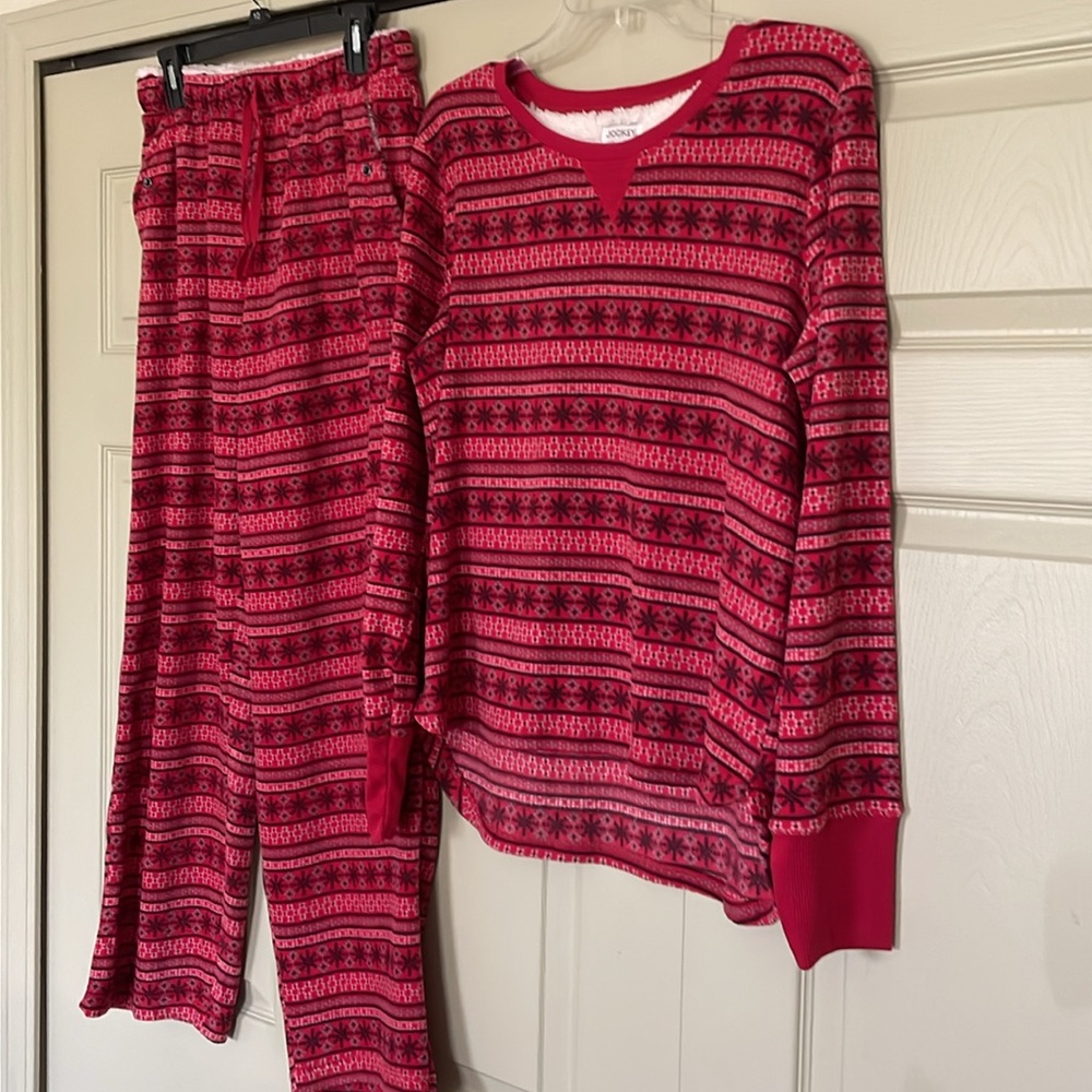 Jockey Pajama Set Womens Festive Holiday Pattern - Picture 2 of 7